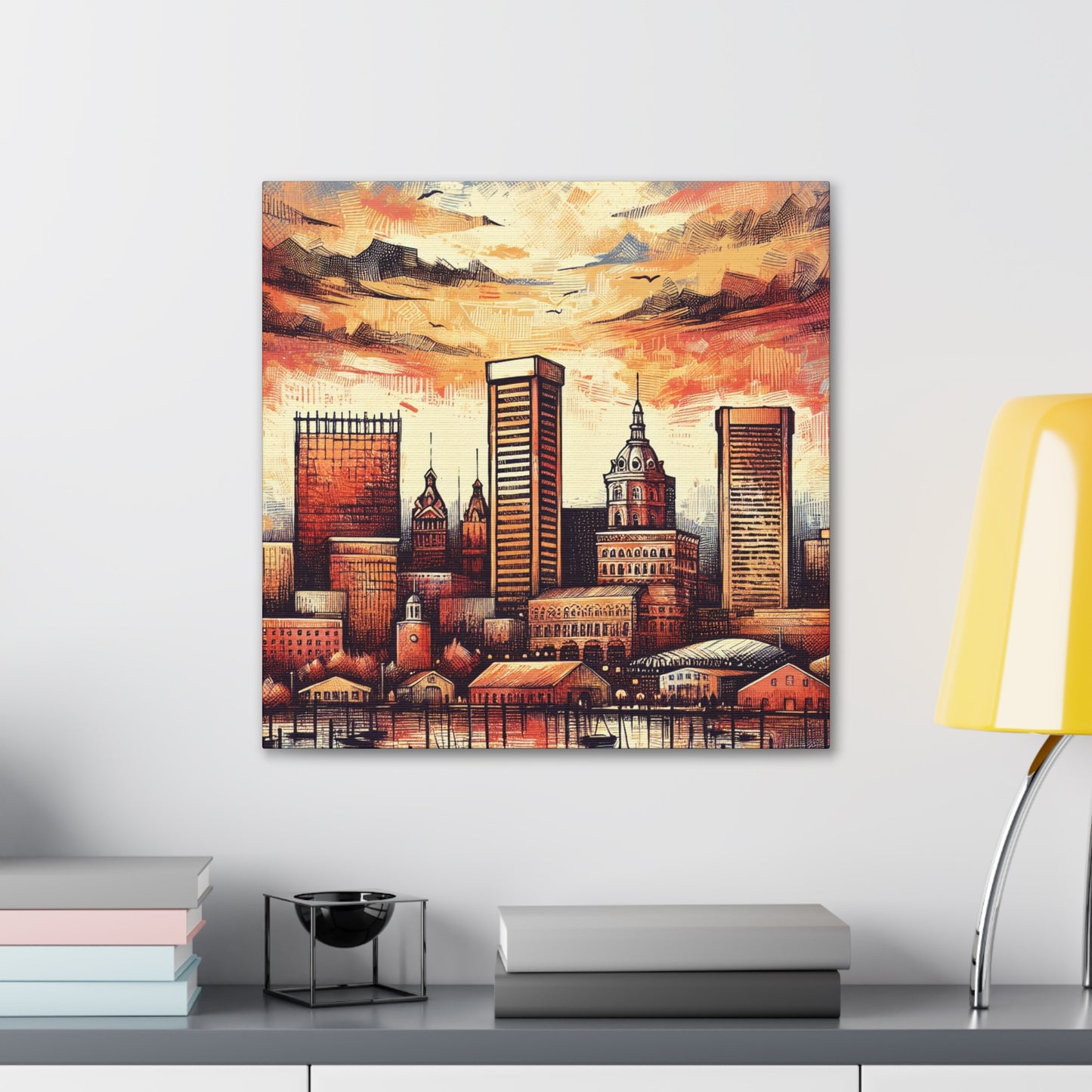 Charm City's Colorful Heritage - Canvas