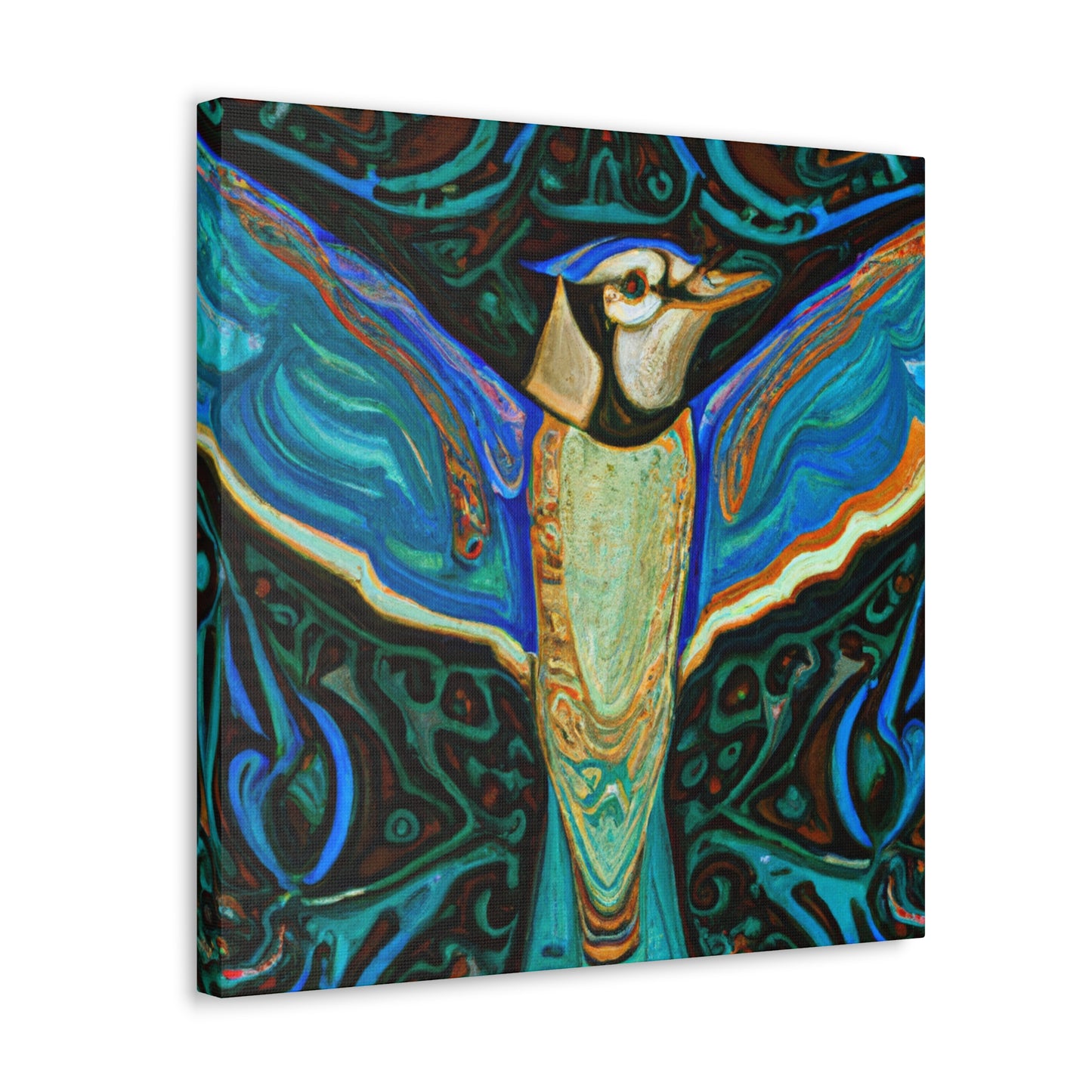 Blue Jay Symphony' - Canvas