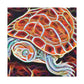 "Turtle Solitaire Magnificence" - Canvas