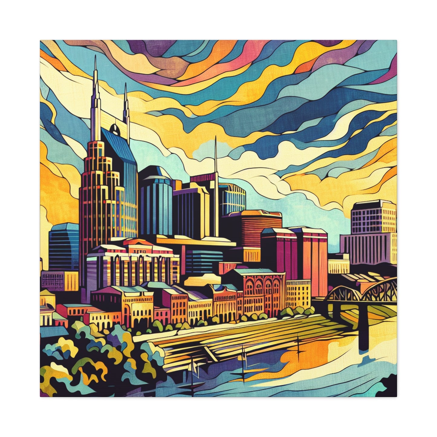 "Enchanting Nashville Reverie" - Canvas