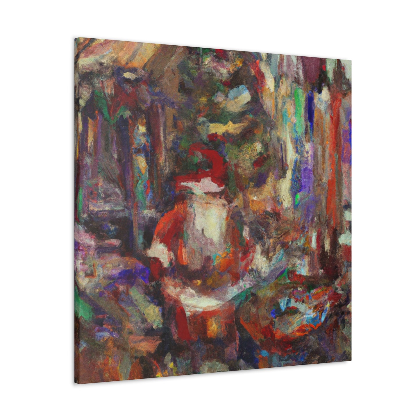 "Santa's Workshop Impressions" - Canvas