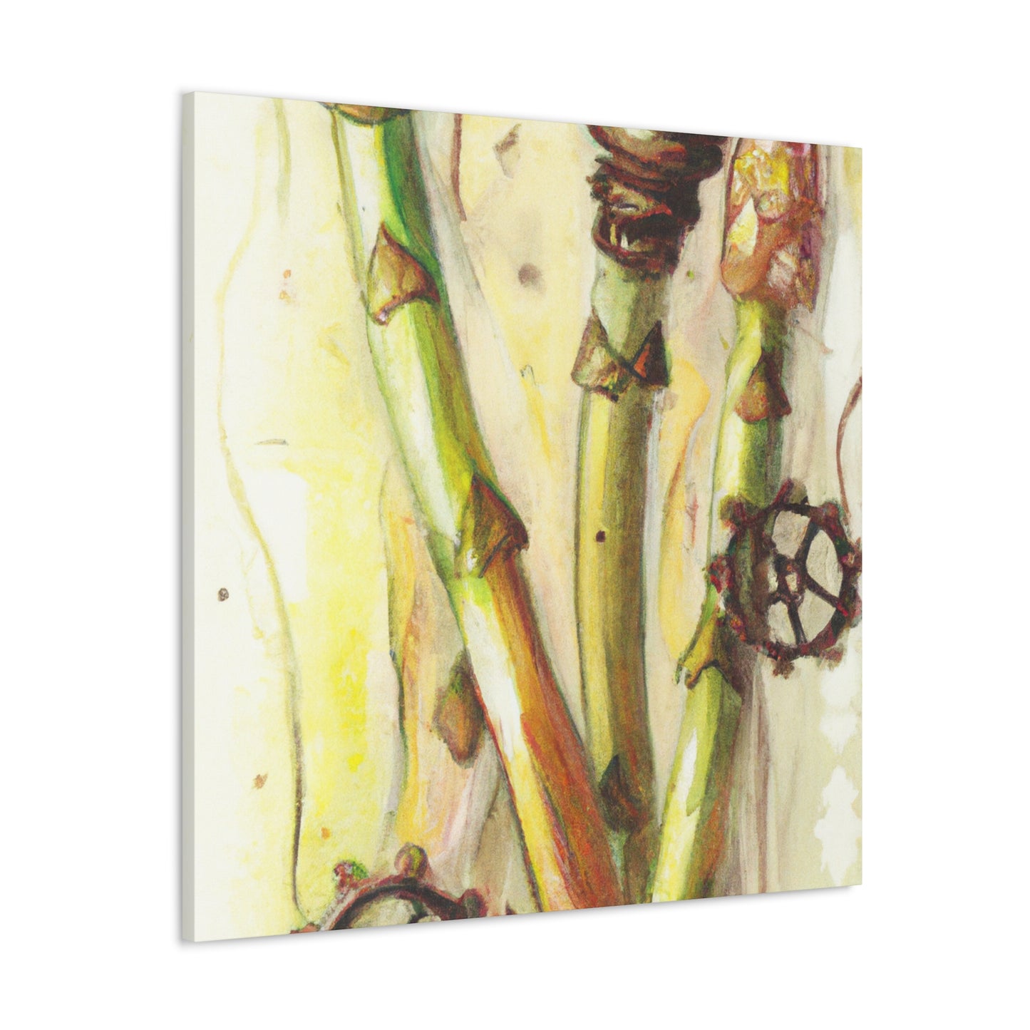 Asparagus Steampunk Dream - Canvas