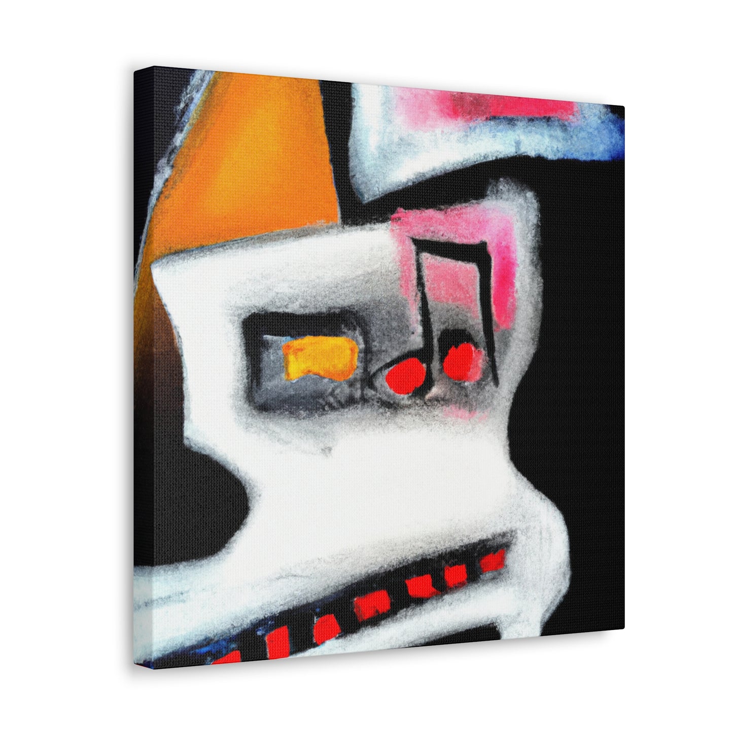 "Piano Performance Abstraction" - Canvas