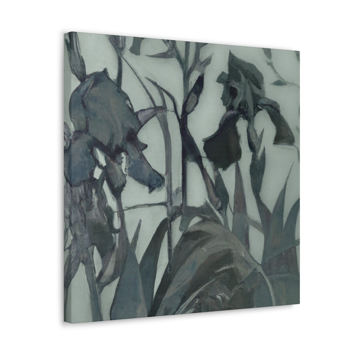 Iris in Abstraction - Canvas