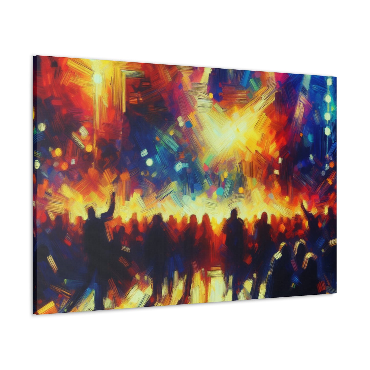 Euphoric Vortex of Colors - Canvas