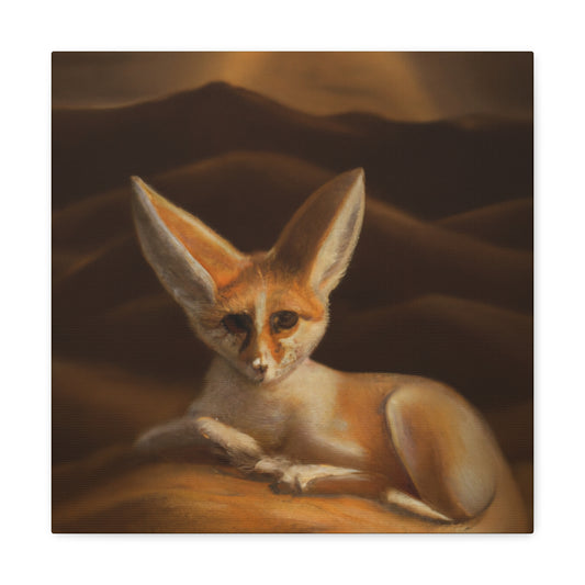 Fennec Fox MajesticGlow - Canvas