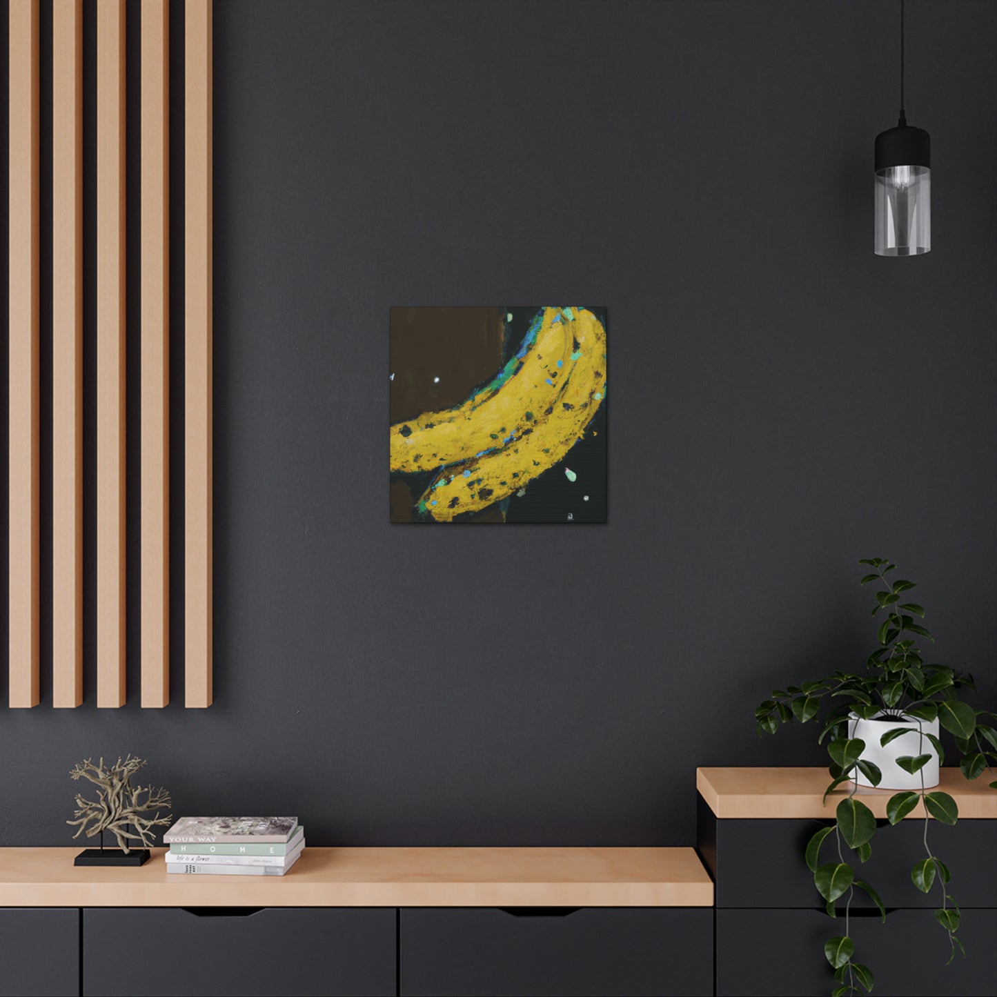 "Bananna Fauvism Splendor" - Canvas