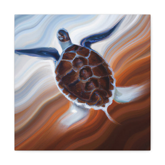 "Sea Turtle Majestic Wonder" - Canvas