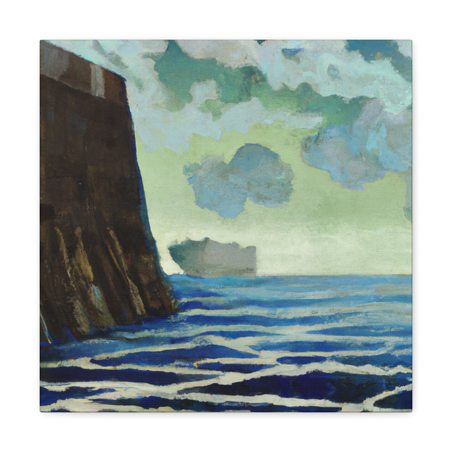 "Seawall of Dreams" - Canvas