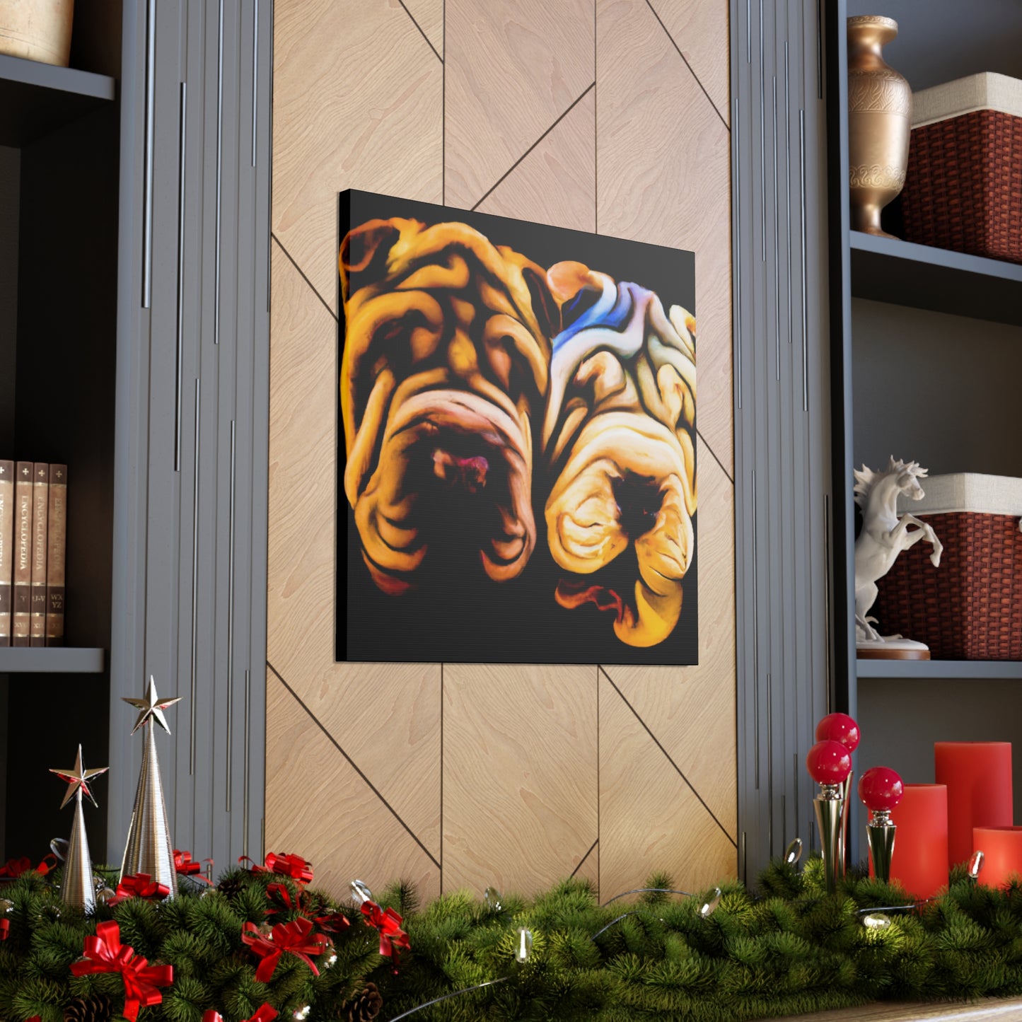 Shar Pei Serenade - Canvas