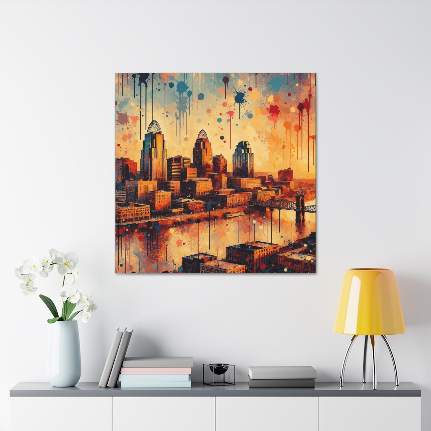 "Enchanting Cincinnati Splendor" - Canvas