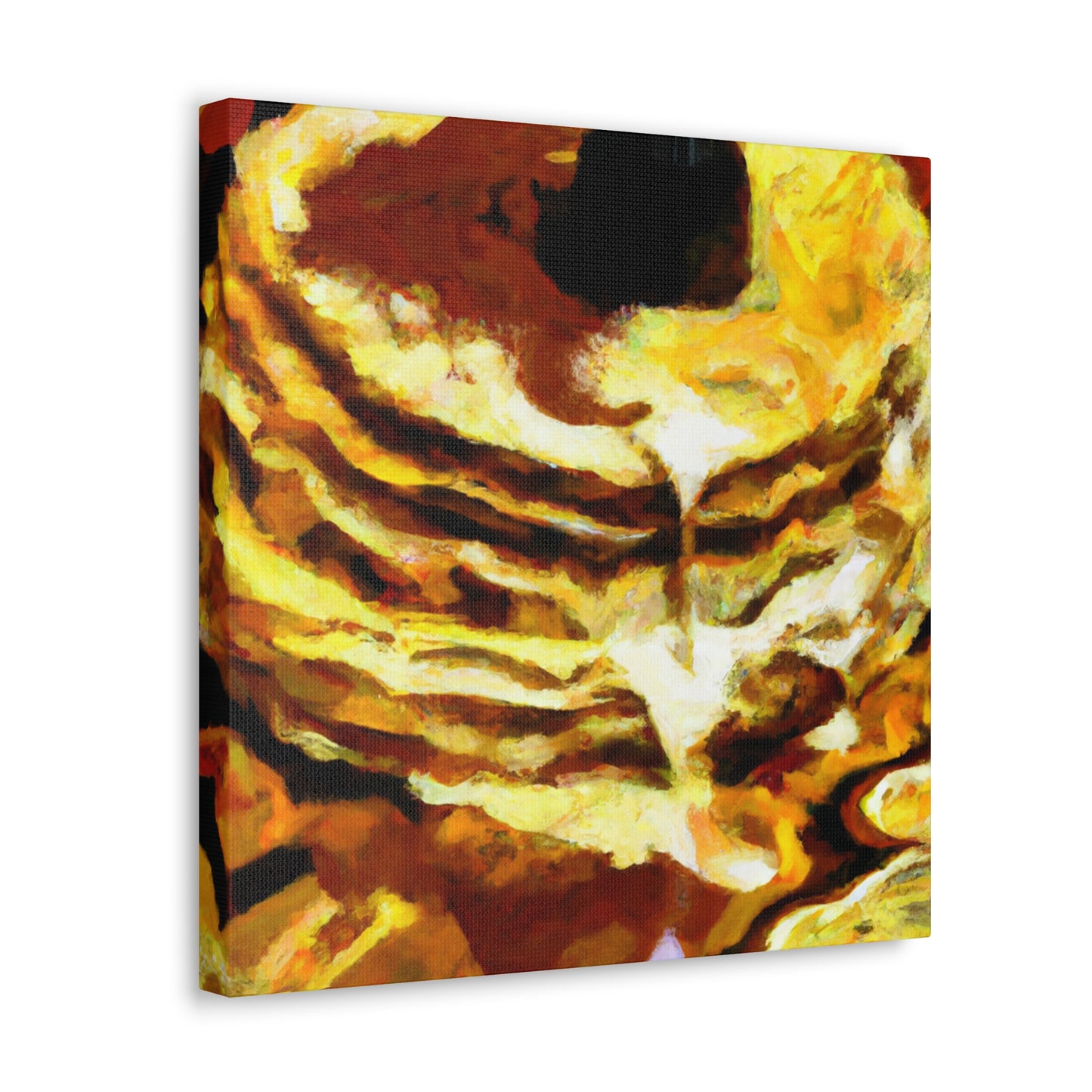 Pancakes in Abstraction - Canvas