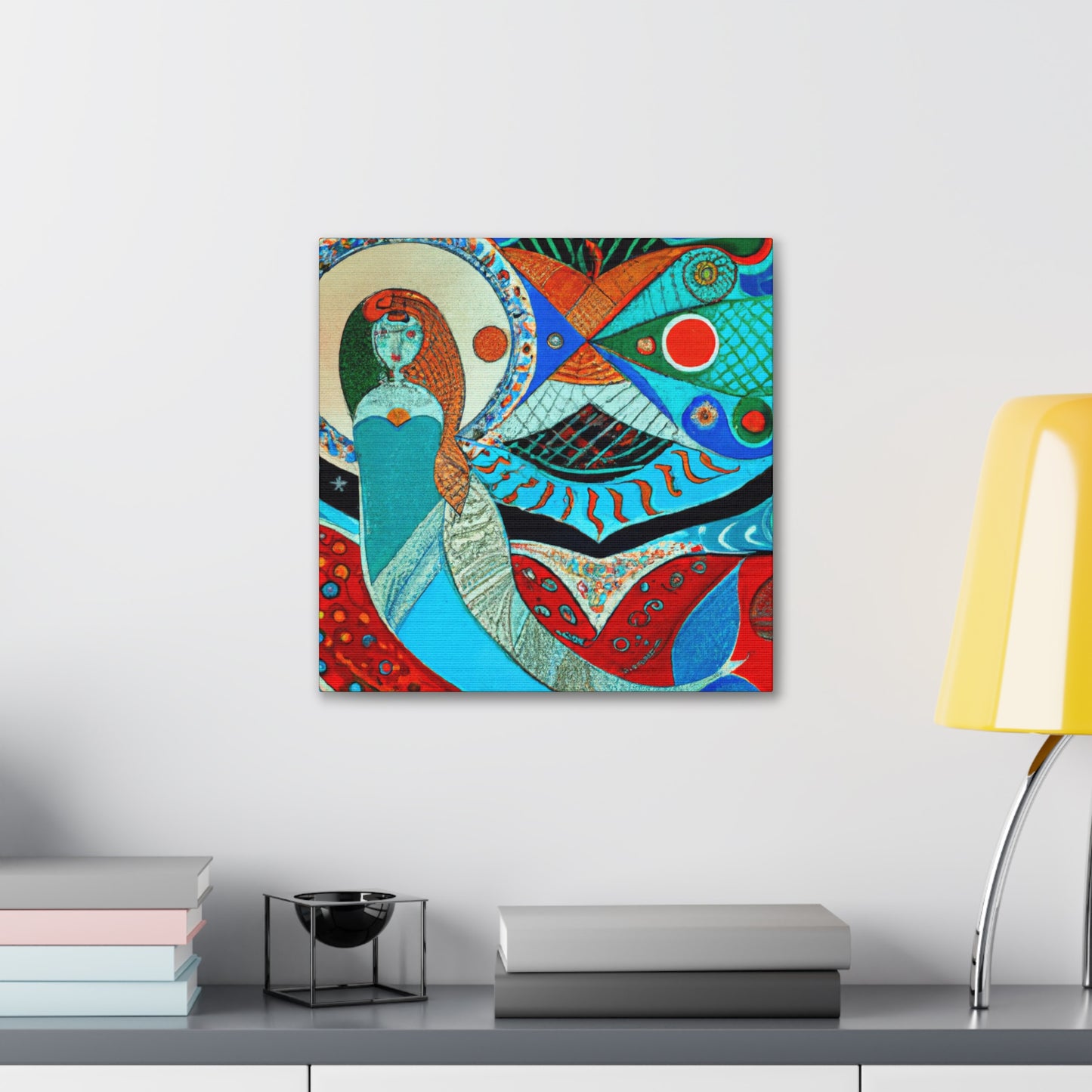 Mermaids in Moonlight - Canvas