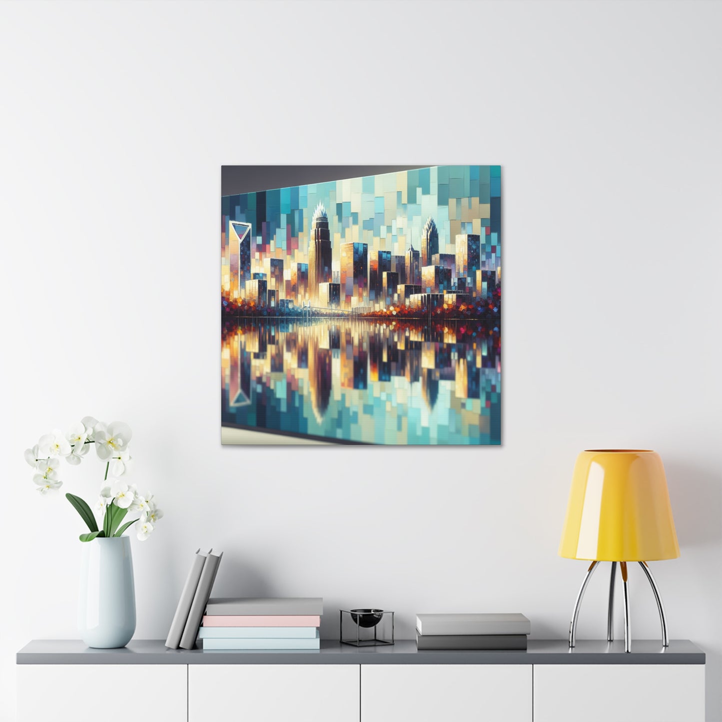 "Urban Euphoria: Charlotte Reverie" - Canvas