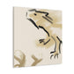 Iguana Tango Abstract - Canvas