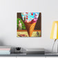 "Ice Cream Dreamscape" - Canvas