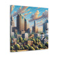 "Sacramento: Dreamlike Metropolis" - Canvas