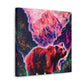 "Grizzly Bear in Baroque". - Canvas