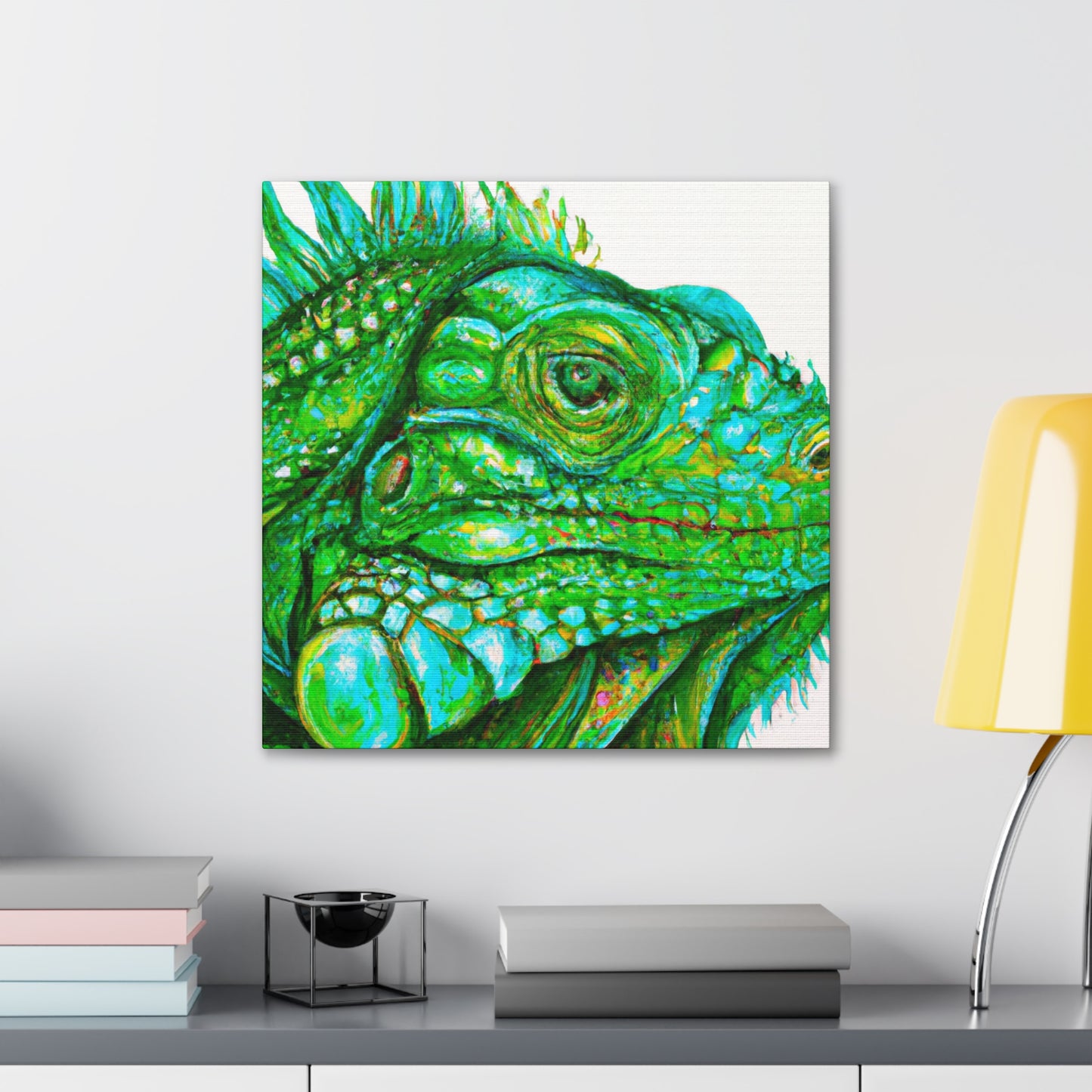 Iguana's Surreal Dream - Canvas