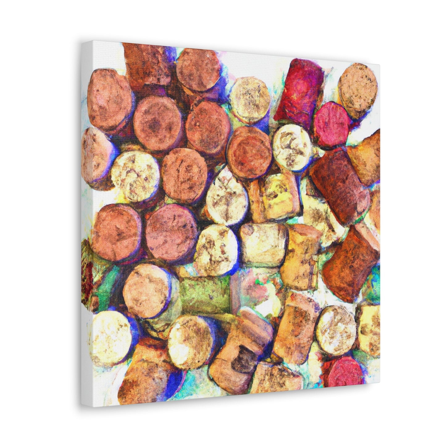 "Wine Corks Reimagined" - Canvas