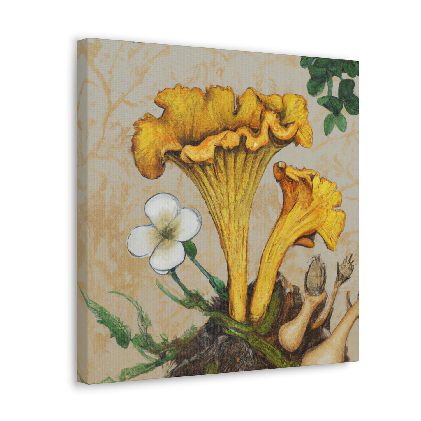 Chanterelle's Renaissance Dance - Canvas