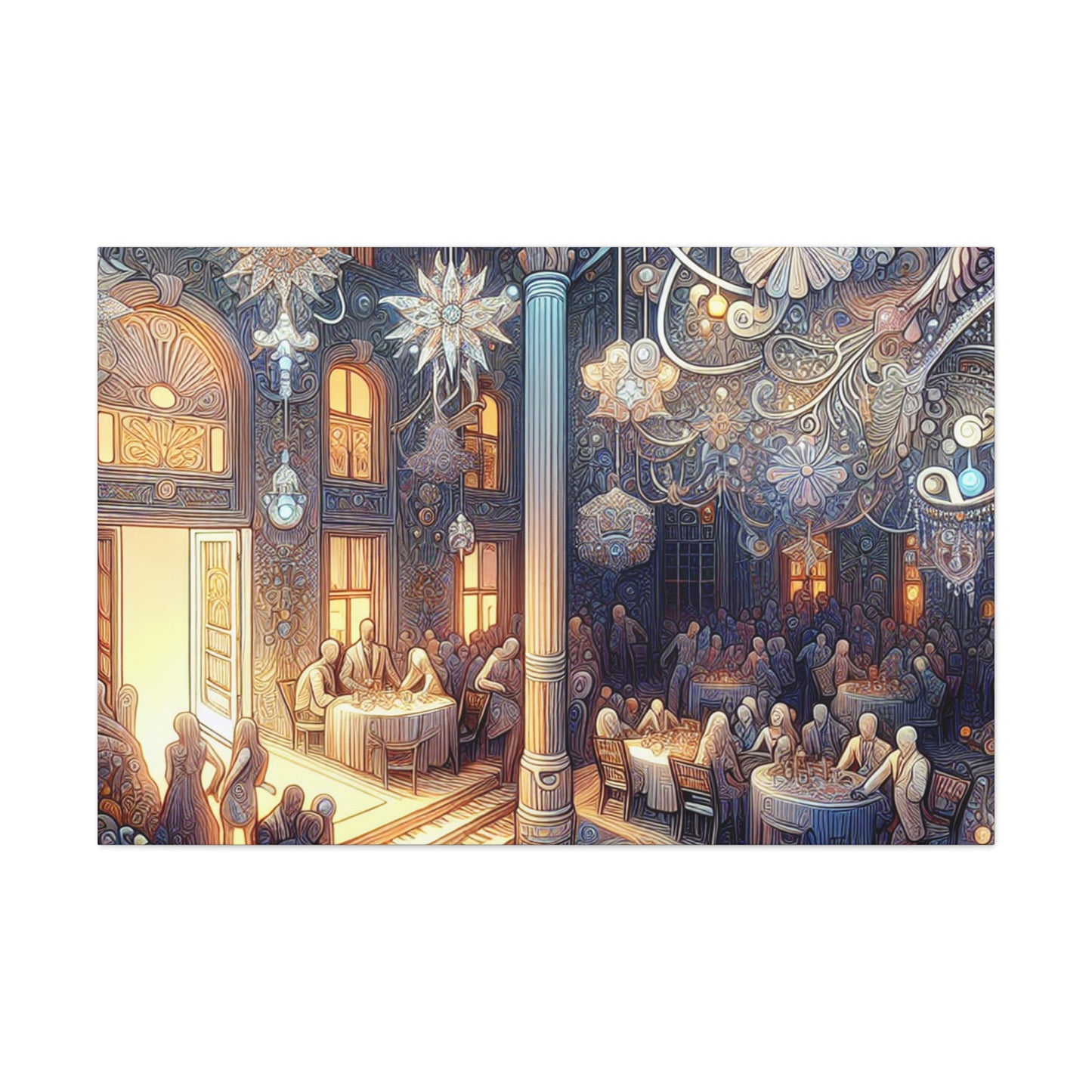 Enchanting Evening Extravaganza - Canvas