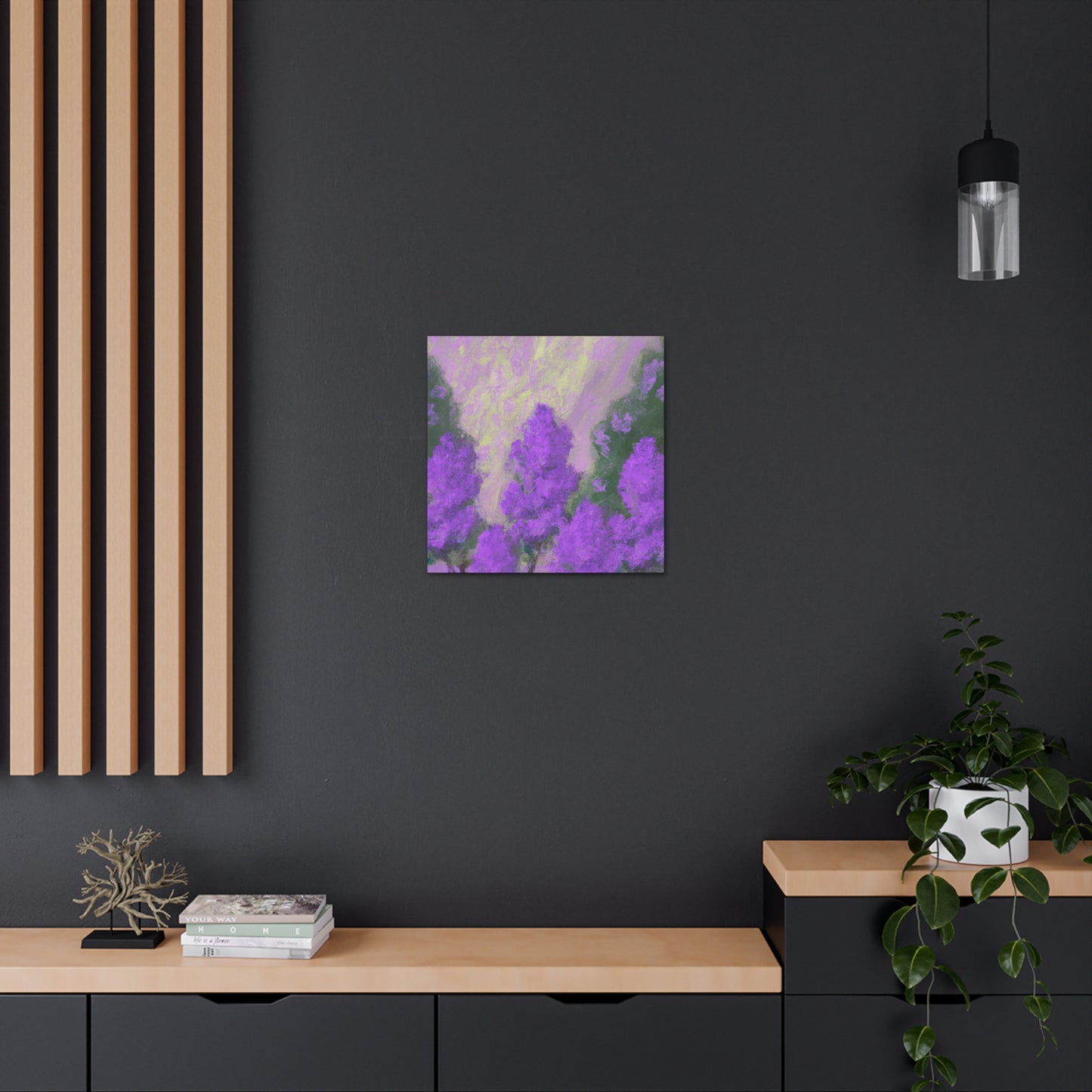 Lilacs: An Expression - Canvas