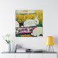 "Rabbit in Repose" - Canvas