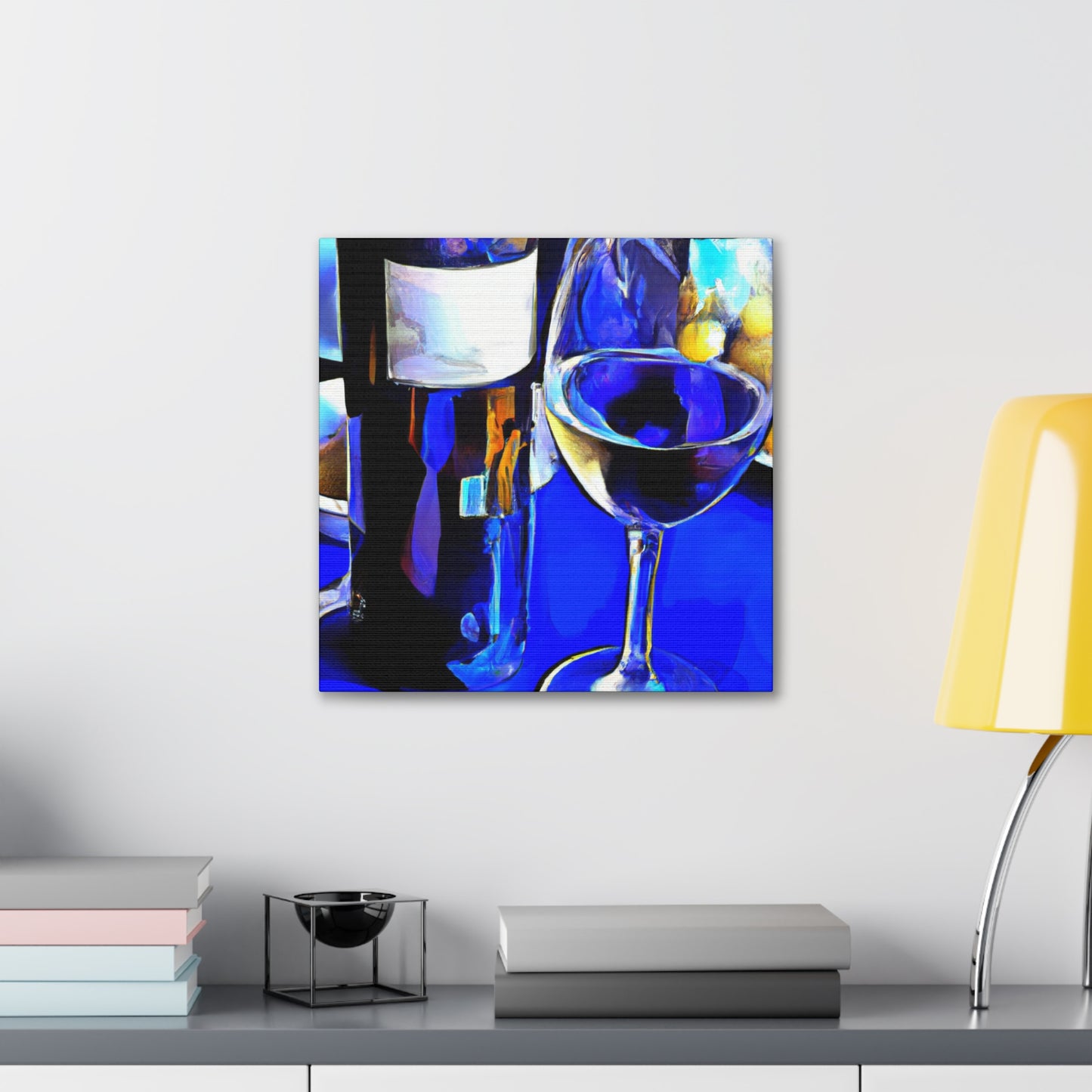 Drinking the Wine Grape - Canvas