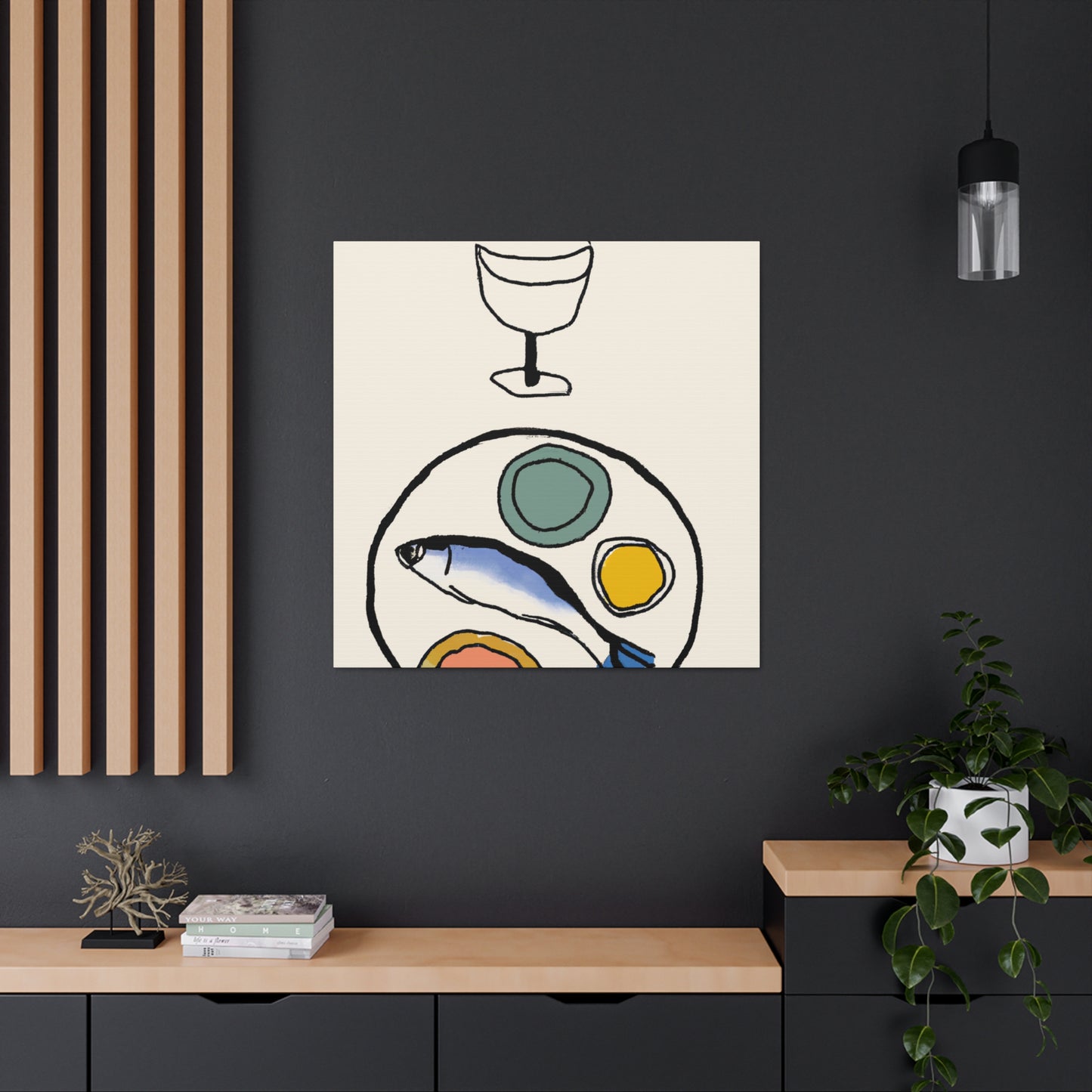 Sea of Shellfish Bliss - Canvas