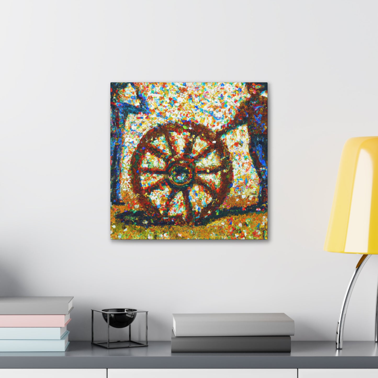 "Wheel of Time Pt. I" - Canvas