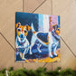 Jack Russell Masterpiece - Canvas