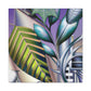 Leaf in Art Deco - Canvas