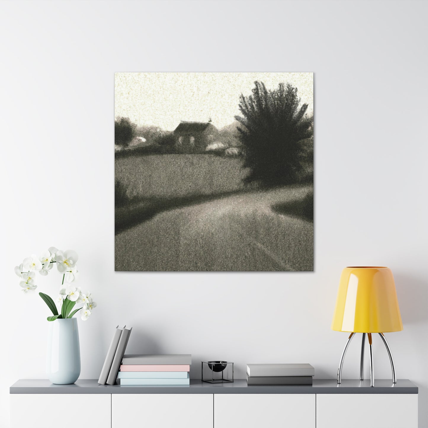 "Country Road Impressionism" - Canvas