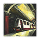 Subway Train Symphony. - Canvas