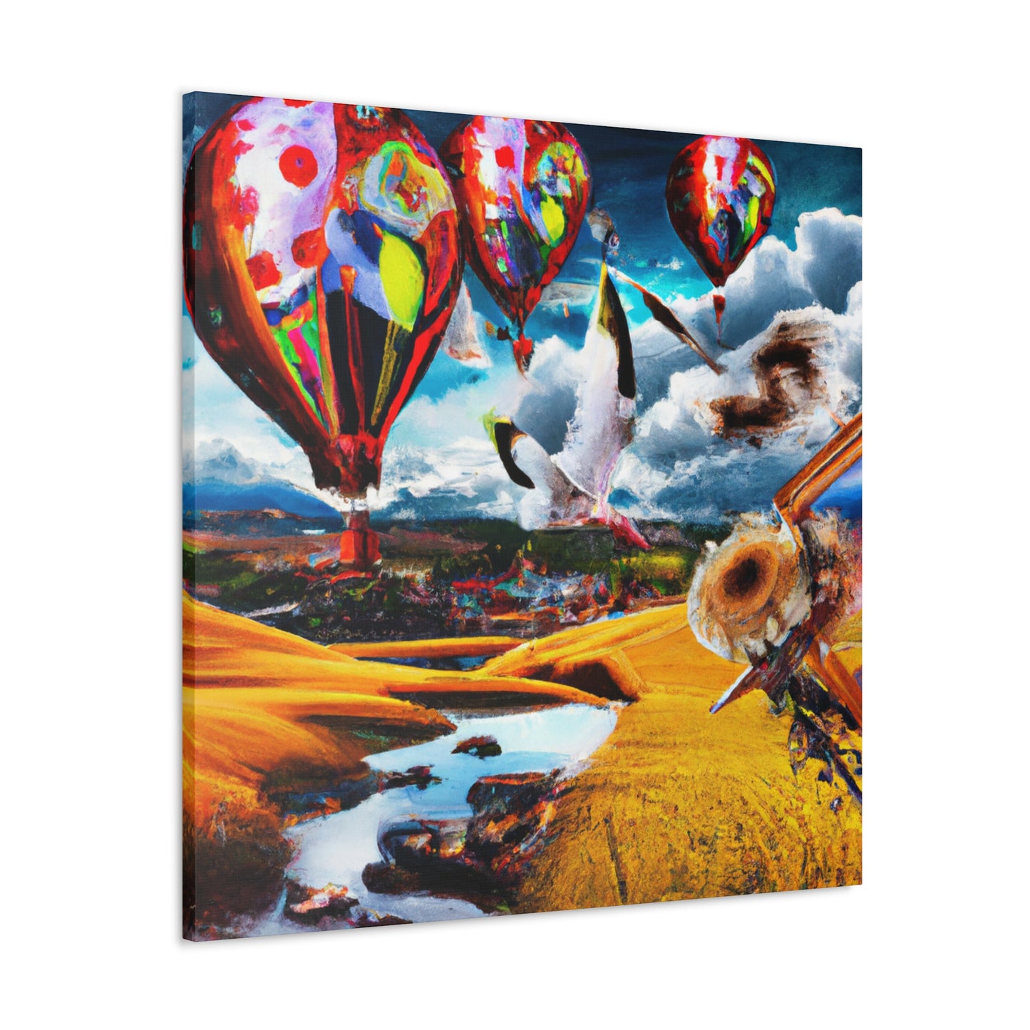 Dreamed Clouds Rising - Canvas