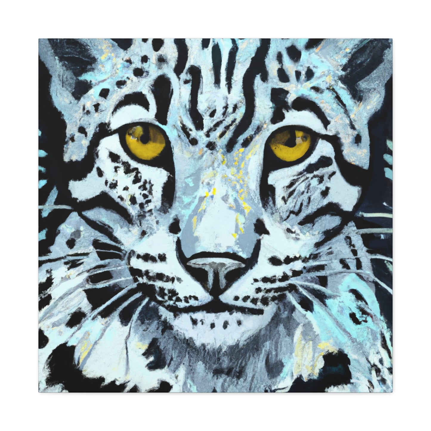 Clouded Leopard Enchantment - Canvas