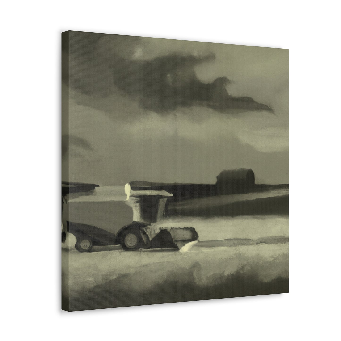 Harvesters in Moonlight - Canvas