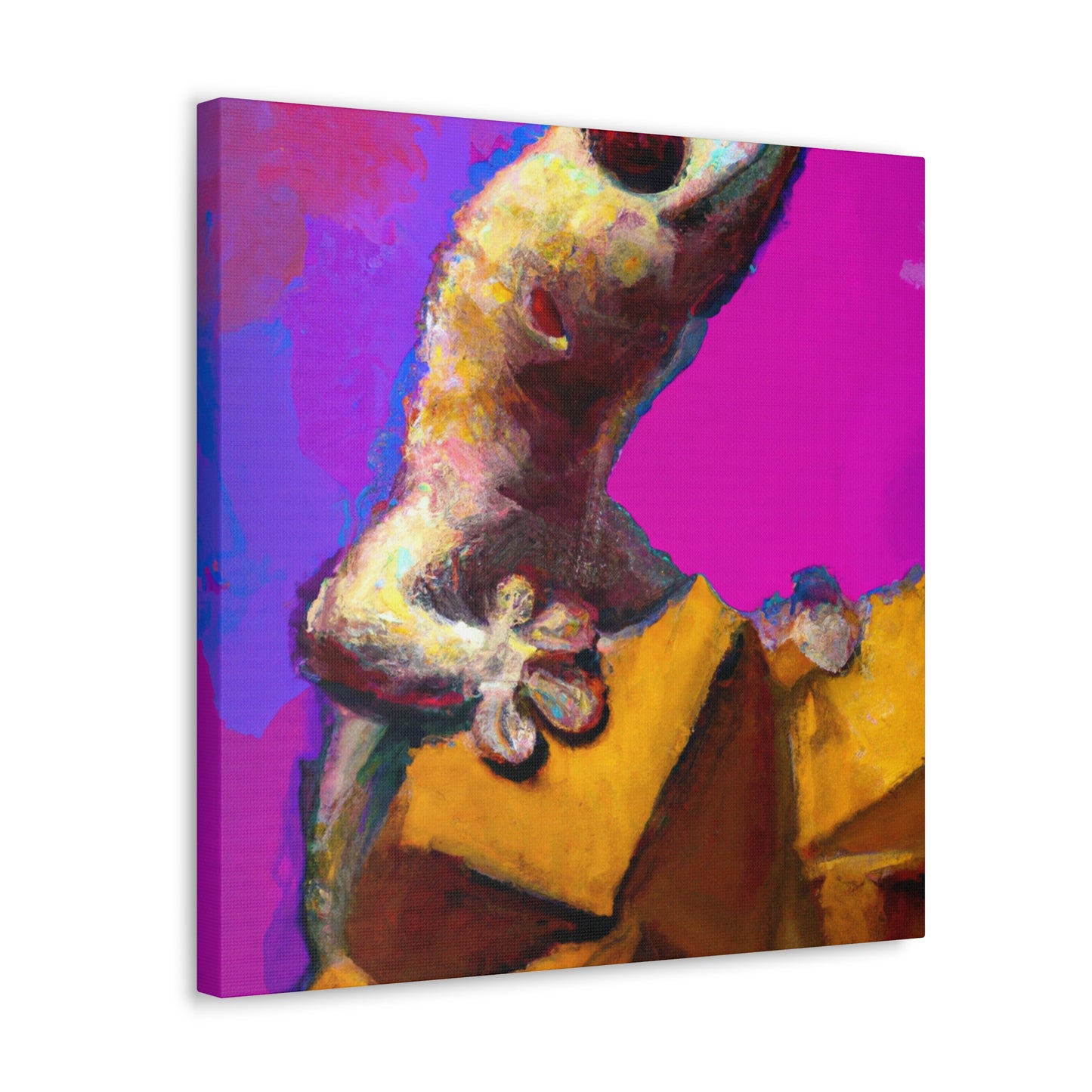 Crested Gecko Sunrise - Canvas