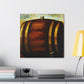 "Whiskey Barrell Slumbering" - Canvas