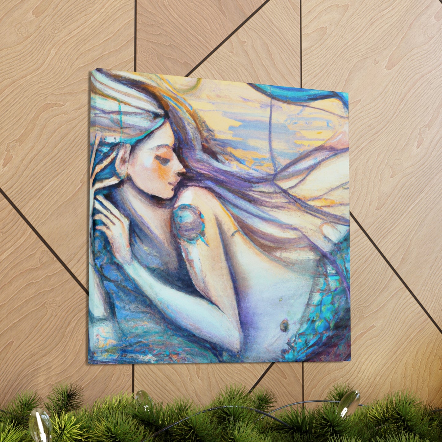 Mermaids of the Deco - Canvas