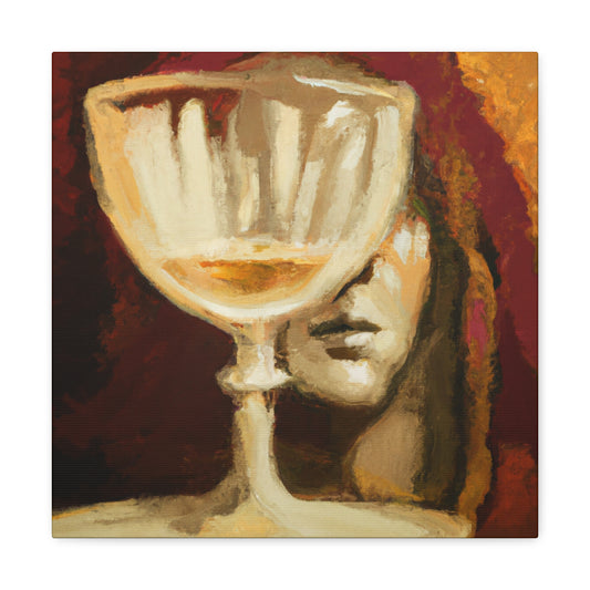 "Brimming Wine Chalice" - Canvas