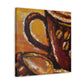 "Coffee: Impressionistic Sip" - Canvas