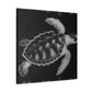 "Sea Turtle Reflection" - Canvas