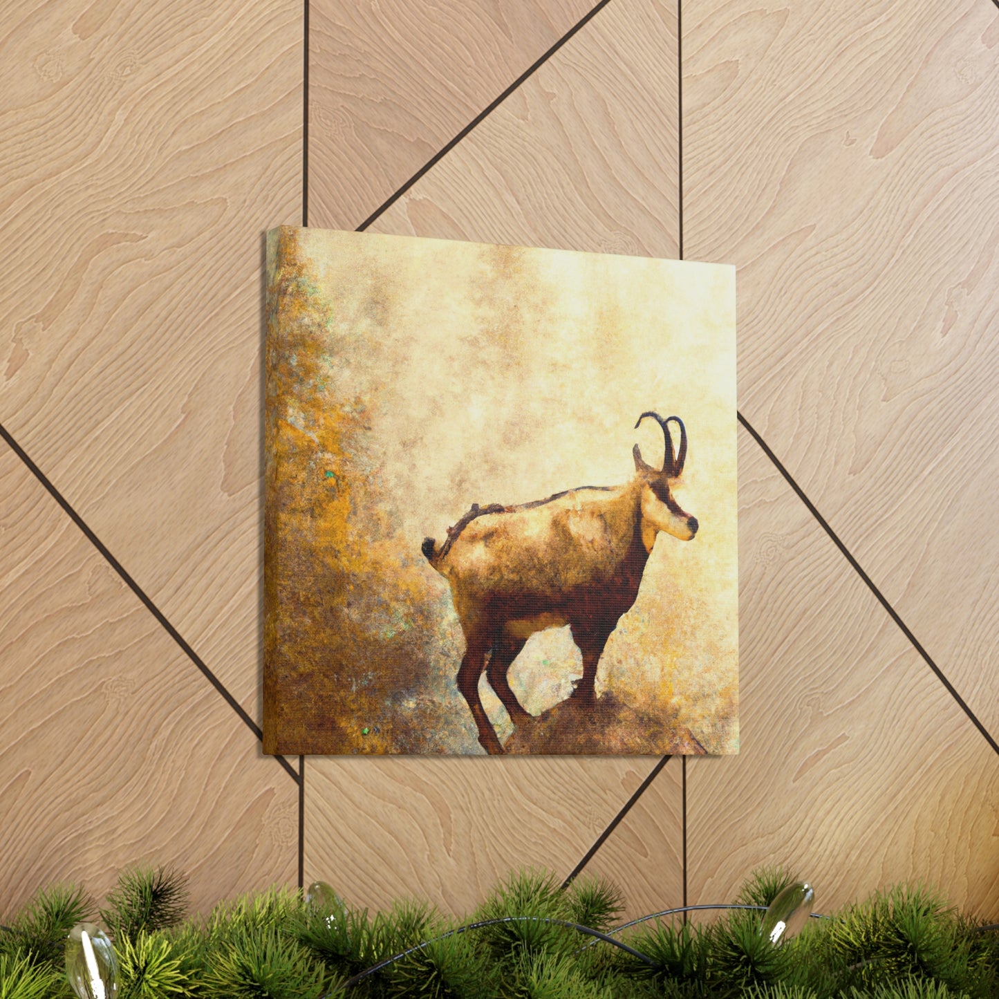 Chamois Mountain Majesty - Canvas