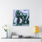 Gorilla in Expressionism - Canvas