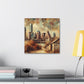 "Enchanting Hues of Austin" - Canvas