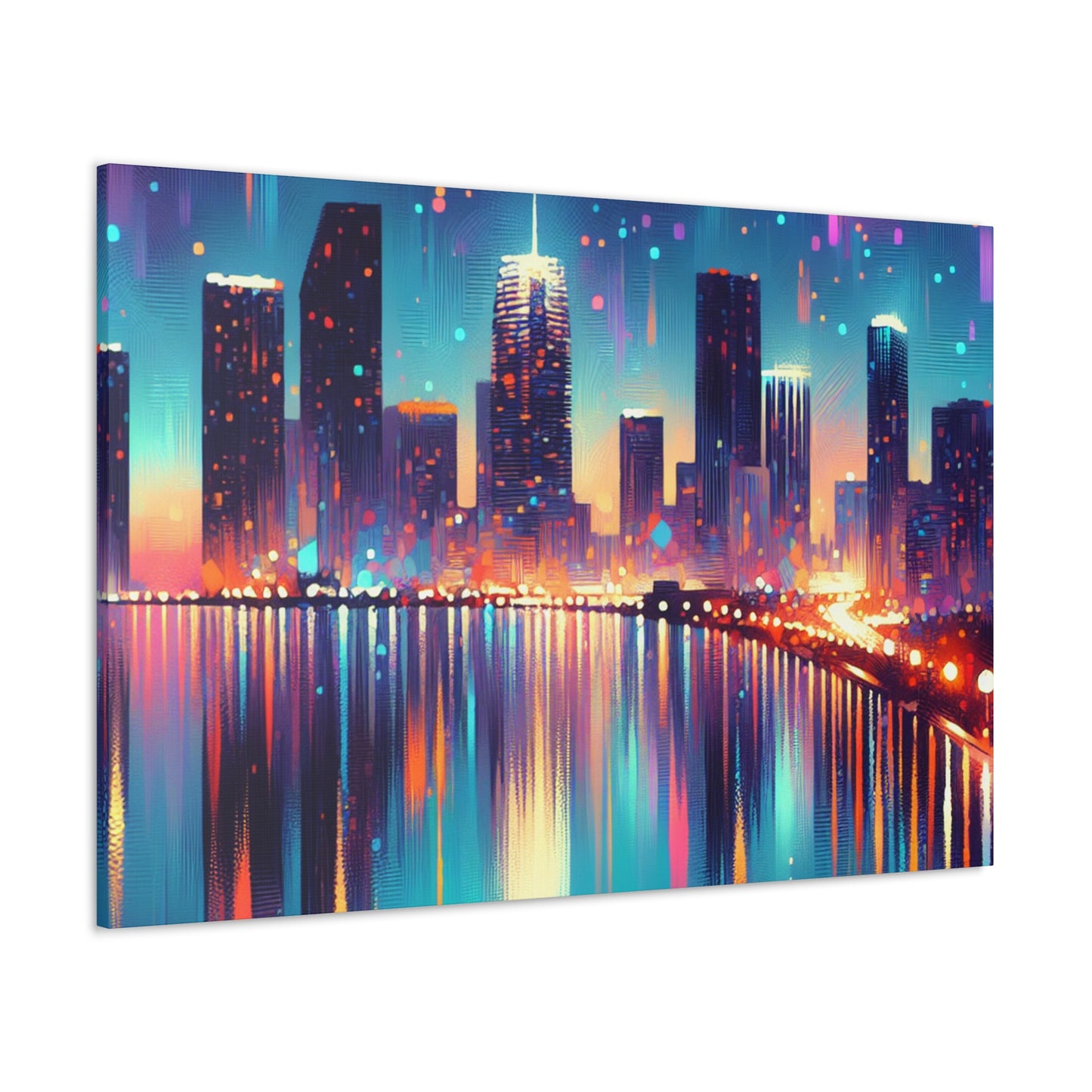 Art Deco Miami Dreams - Canvas