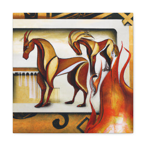 "Mules and Miracles' Art - Canvas