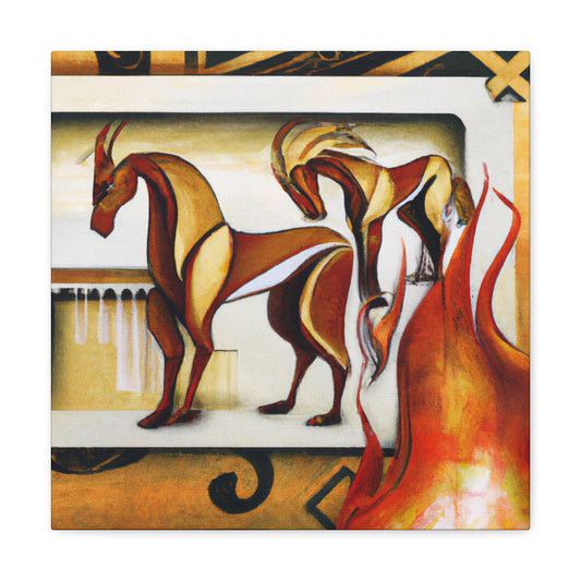 "Mules and Miracles' Art - Canvas